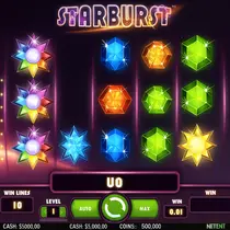 Cashwin - Starburst Slot Game - NetEnt